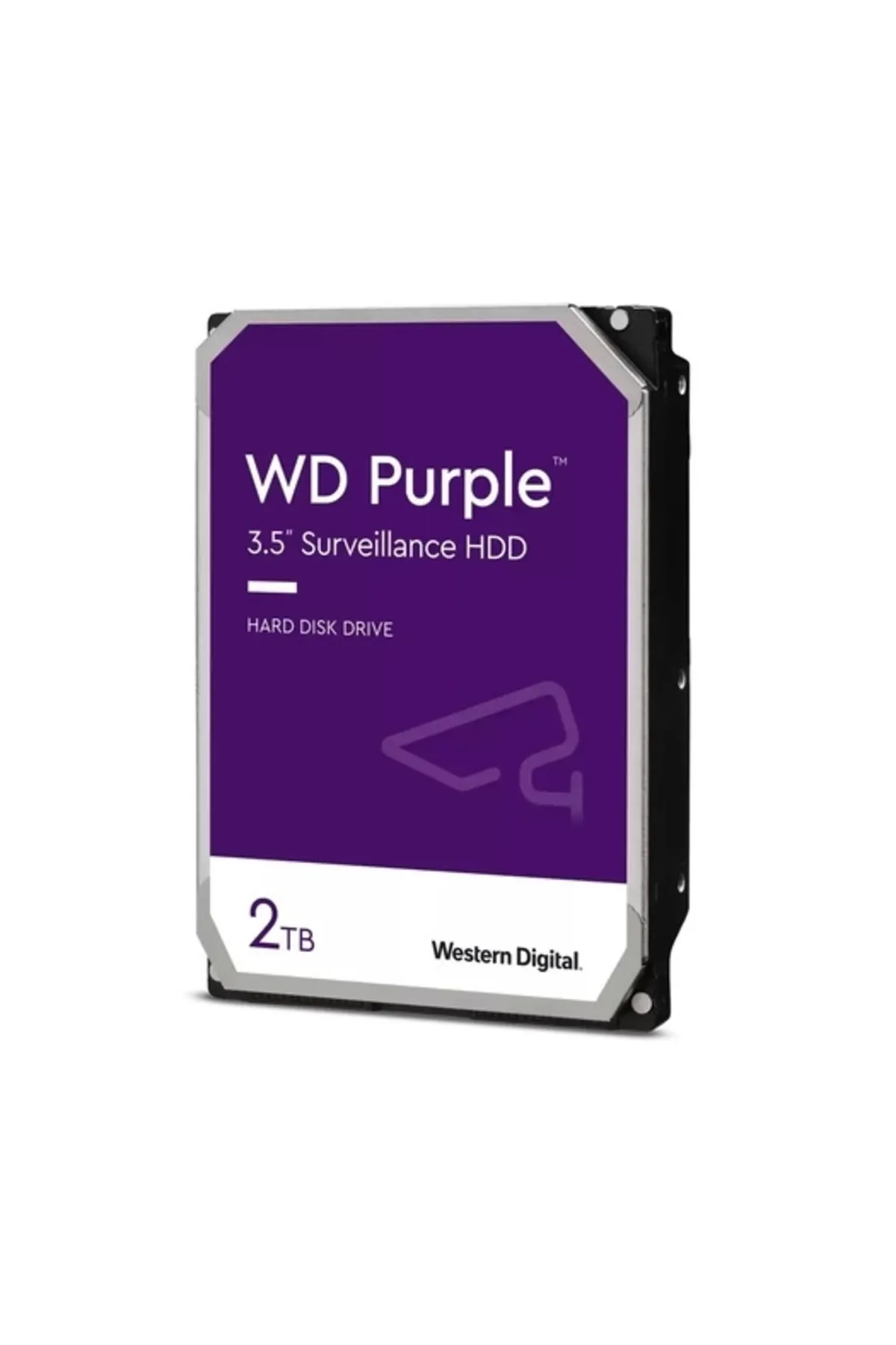 WD 3.5" 2tb Purple Wd22purz Sata3 Hard Disk