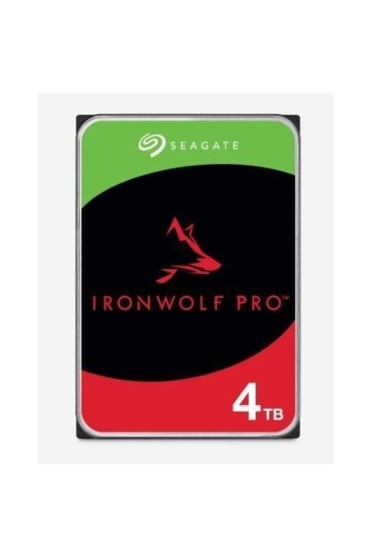 Seagate 3.5" 4tb Ironwolf Pro St4000nt001 256mb 7200rpm Sata-3 Kurumsal Nas Diski