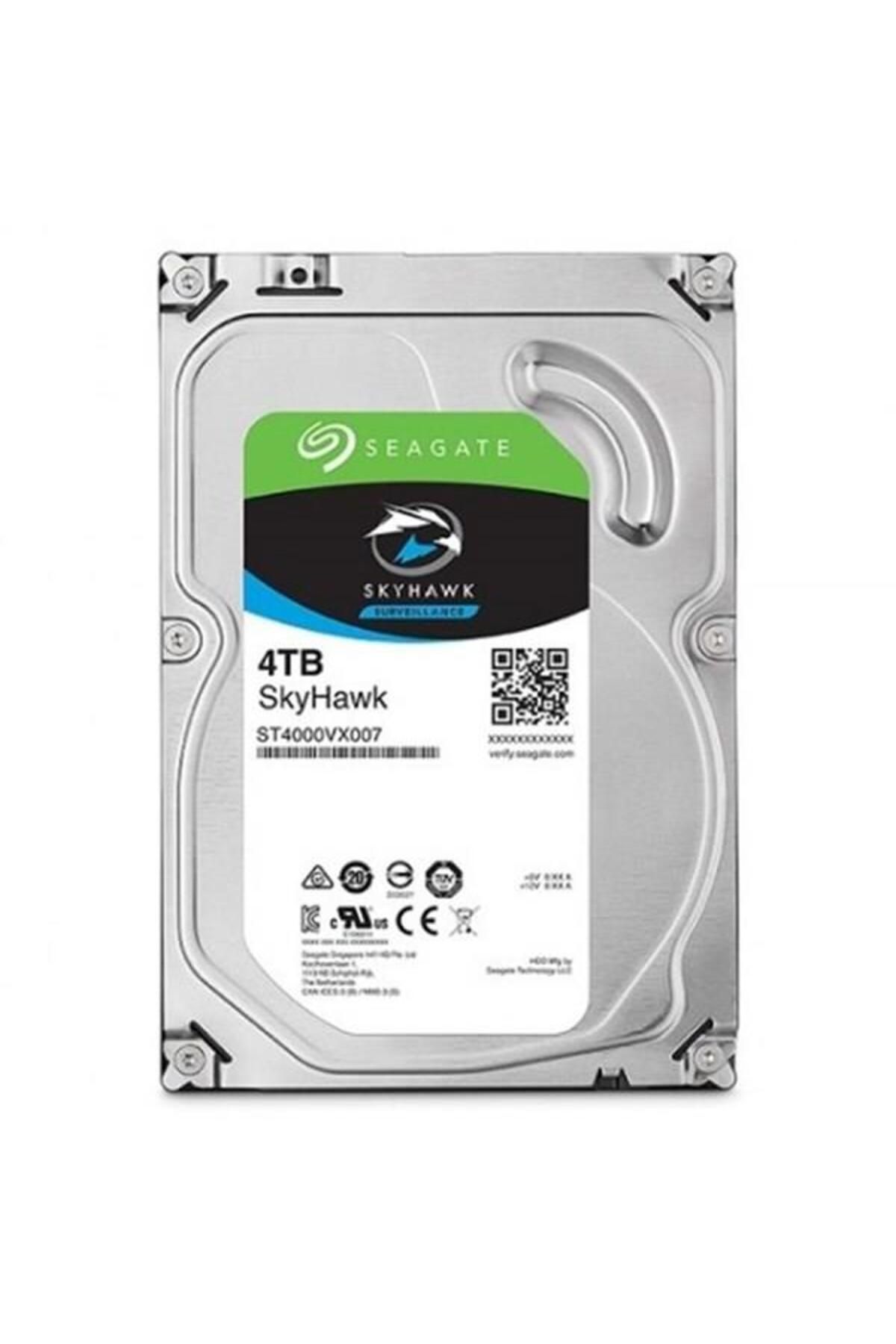 Seagate 3.5" 4tb Skyhawk St4000vx013 5900 Rpm 256mb Sata-3 Güvenlik Diski