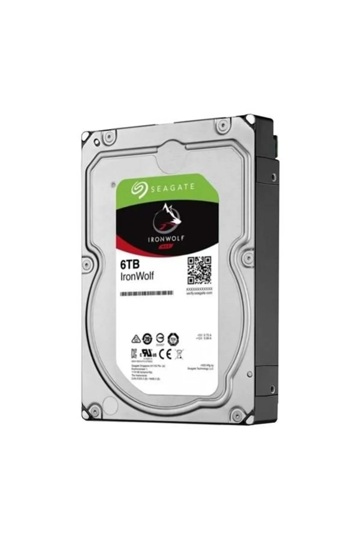 Seagate 3.5" 6tb Ironwolf St6000vn001 5900 Rpm 256mb Sata-3 Nas Diski