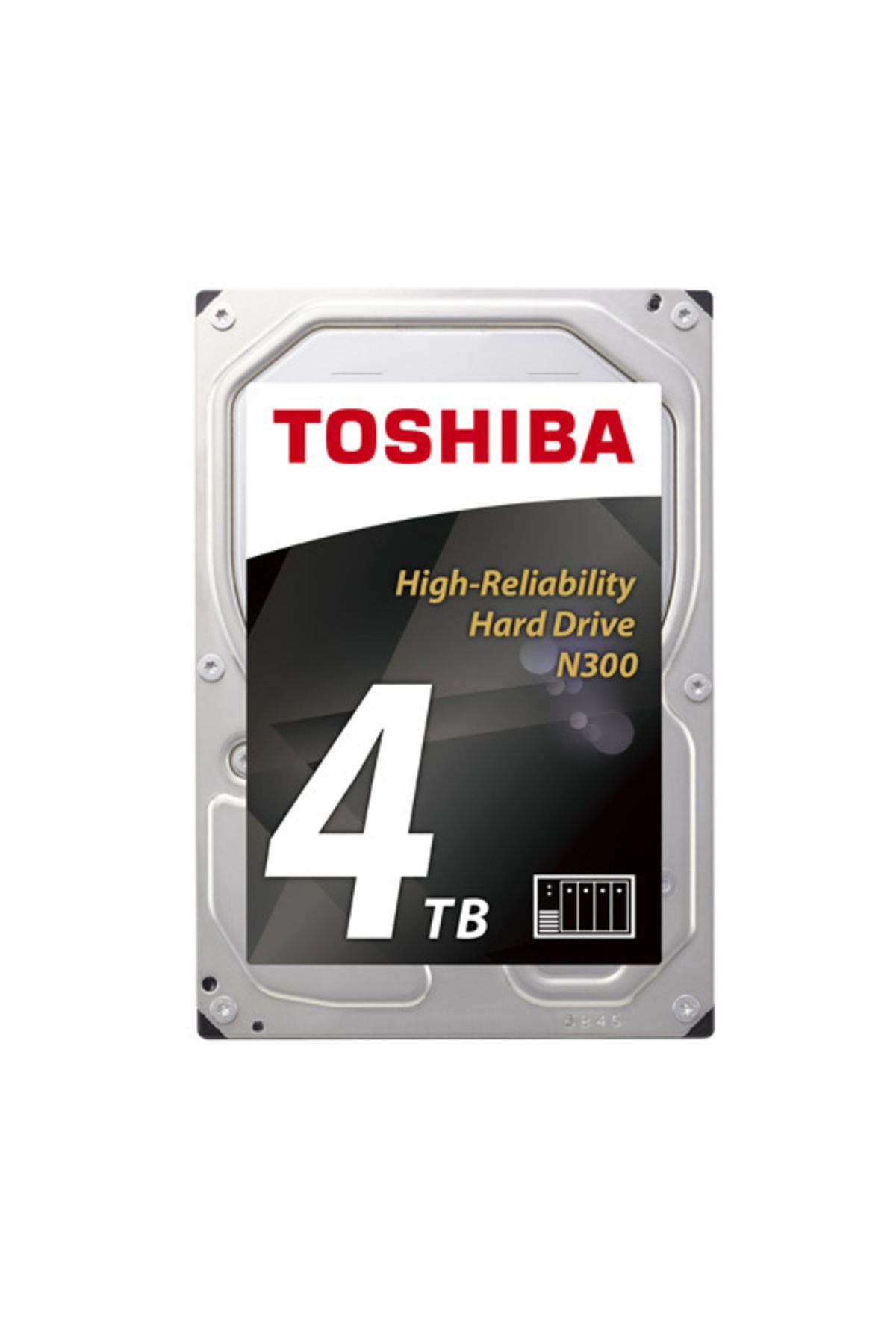 Toshiba 3.5 N300 4TB 7200RPM 256MB SATA3 NAS HDD HDWG440UZSVA