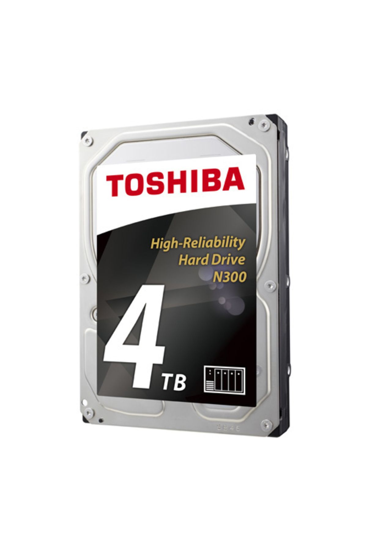 Toshiba 3.5 N300 4TB 7200RPM 256MB SATA3 NAS HDD HDWG440UZSVA