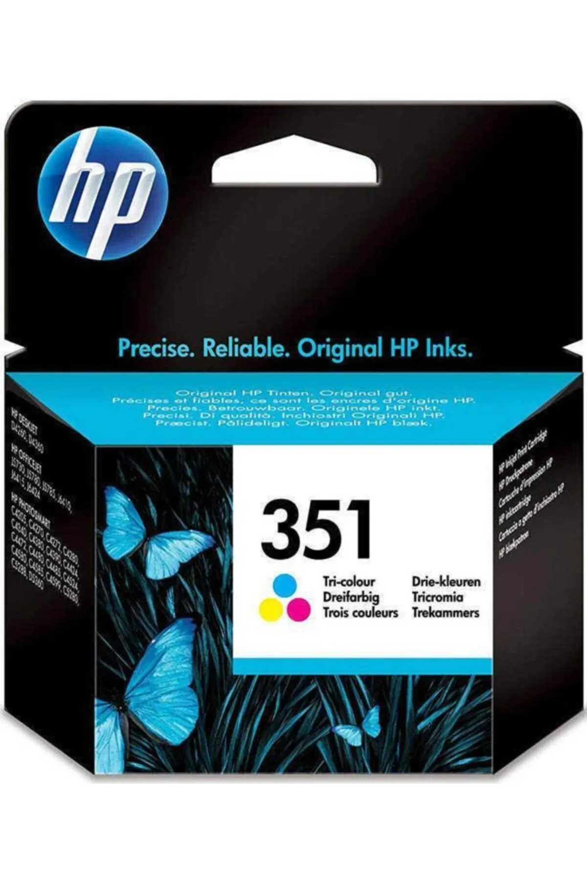 HP 351 Cb337ee Renkli Orjinal Kartuş - D4260/c4280/c4480/c4275