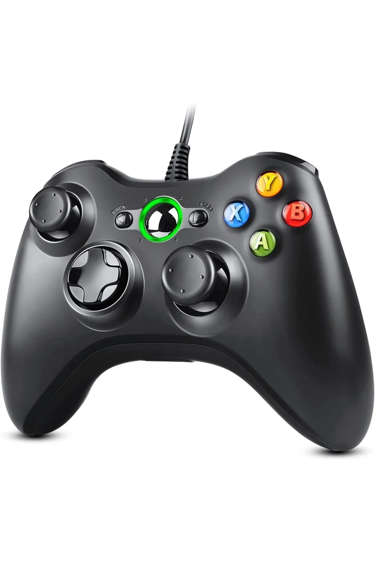 xbox 360 Usb Kablolu Oyuncu Kontroller Geliştirilmiş Ergonomik Tasarım