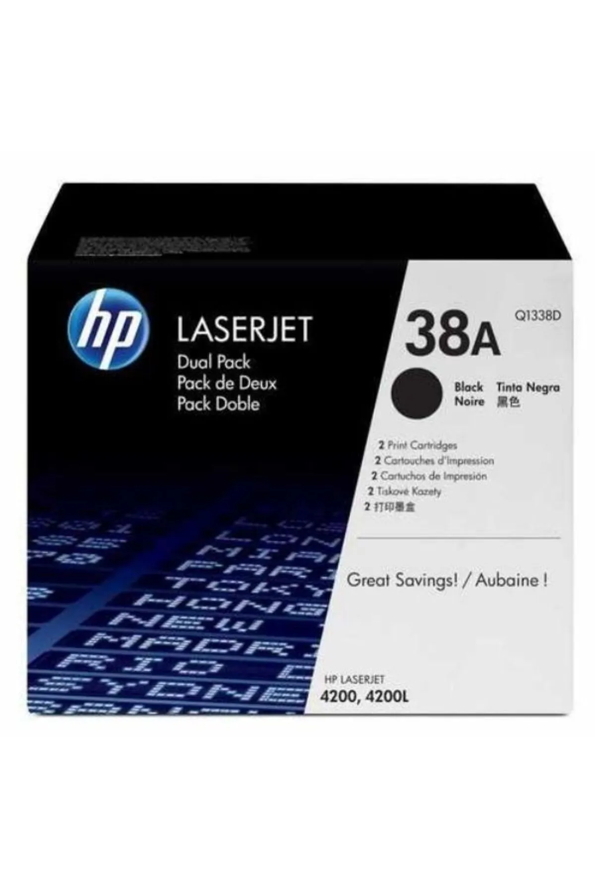 HP 38A-Q1338A Orijinal Toner