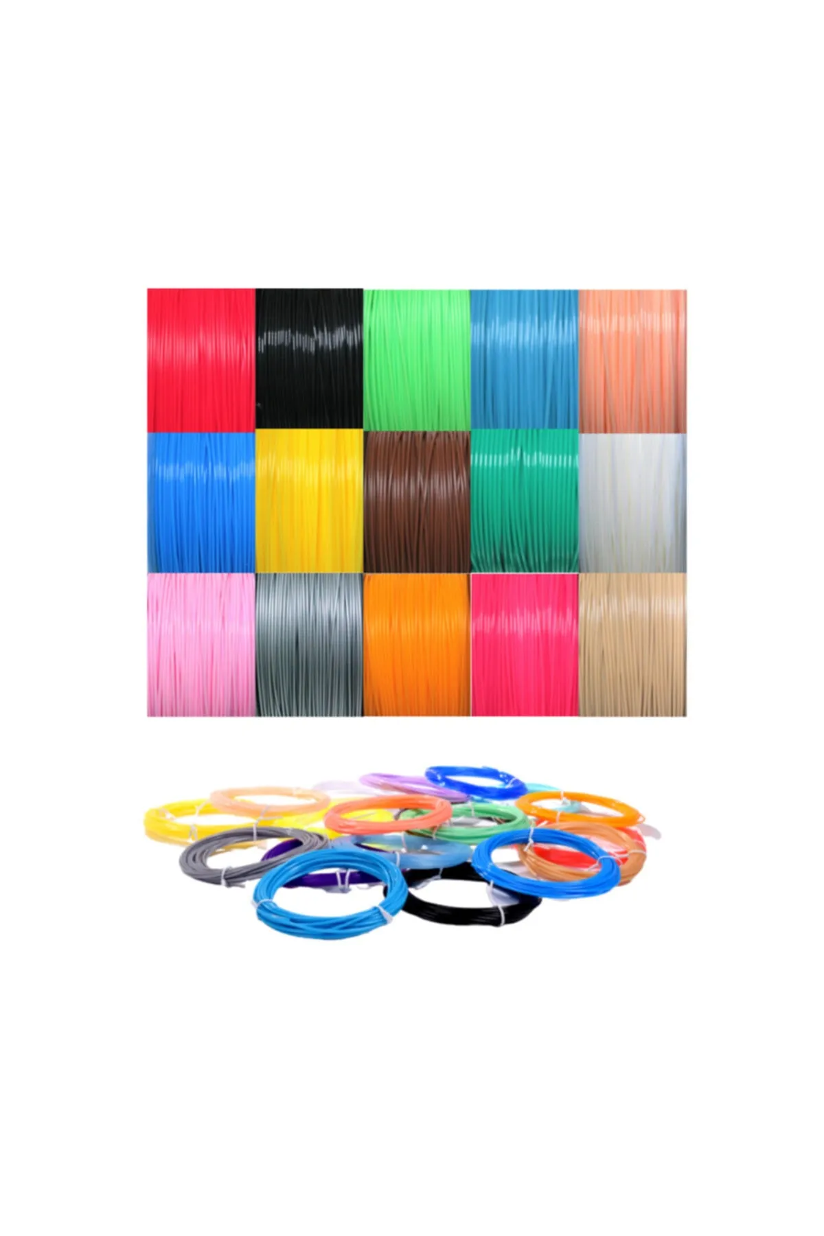 Matafilament 3d Kalem Filament 15 Renk 45mt Paket Pla