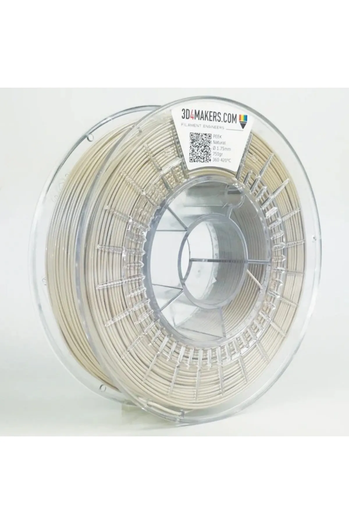 Peek 3D4Makers Natural Peek Filament 1.75 mm 260 gr