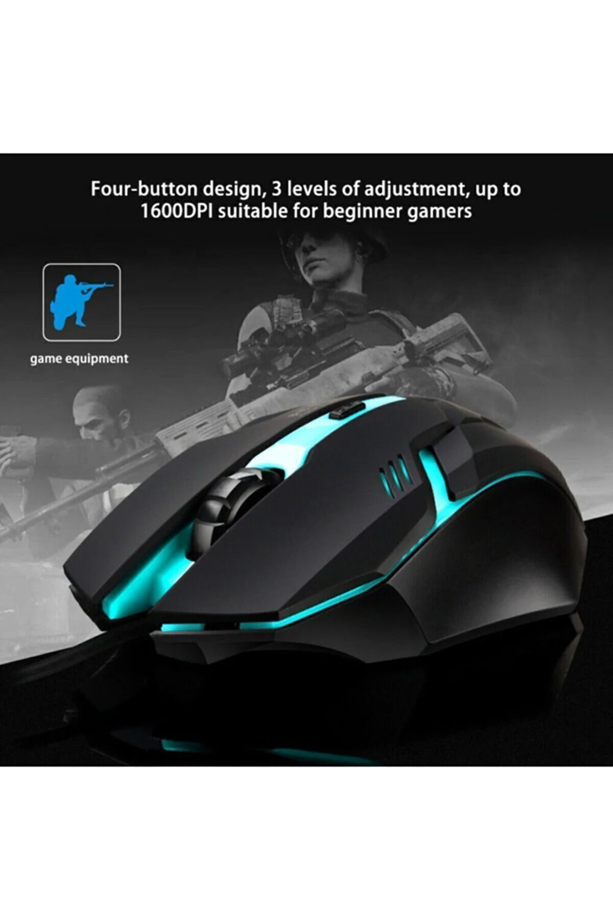 SNEXPRES 3in1 Klavye Mouse Mause Pad Kablolu Rgb Aydınlatmalı Set Gamer Pc Oyun Seti Klavye Blo