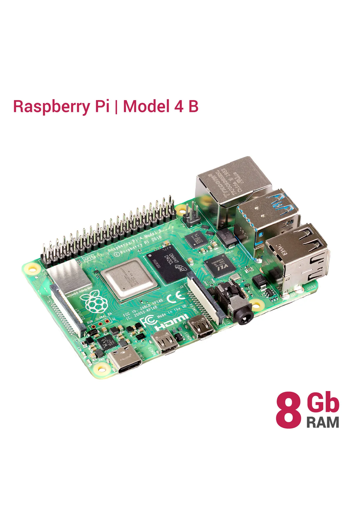 Raspberry Pi 4 - 8gb Ram - Model B