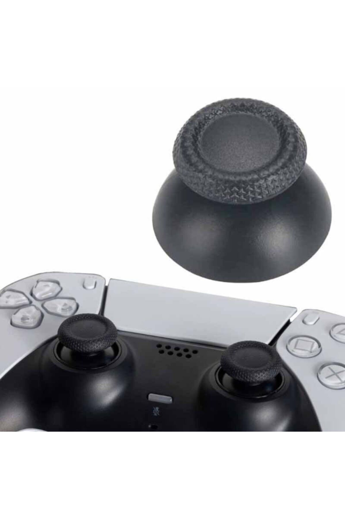 POPKONSOL 4 Adet Playstation 5 Için Analog Başlık Ps5 Topuz Kol Tamiri Ps5 Uyumlu Yedek Parça Analog Cap