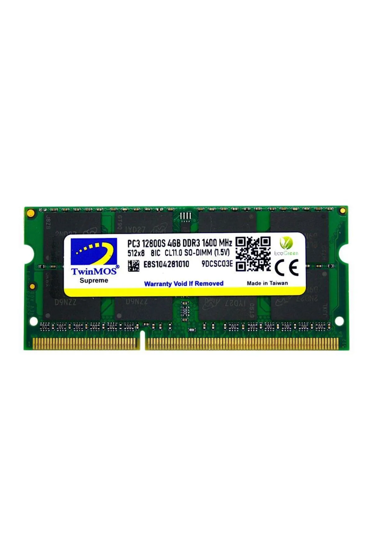 TwinMOS 4 Gb Ddr3 1600 Twınmos 1.5 Nb Mdd34Gb1600N