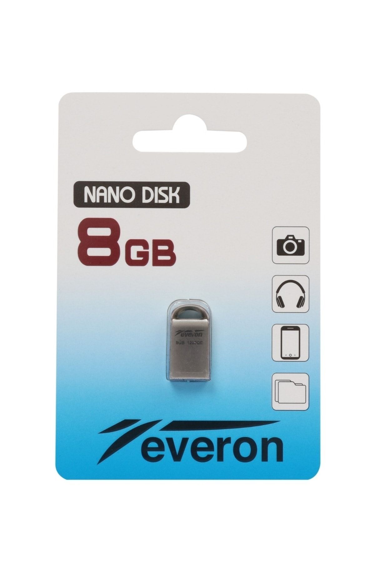 Everon 4 Gb Metal Flash Bellek Metal Tasarım Mini Usb Bellek usb 2.0