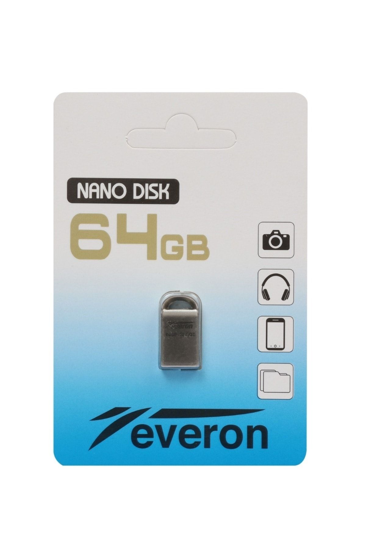 Everon 4 Gb Metal Flash Bellek Metal Tasarım Mini Usb Bellek usb 2.0