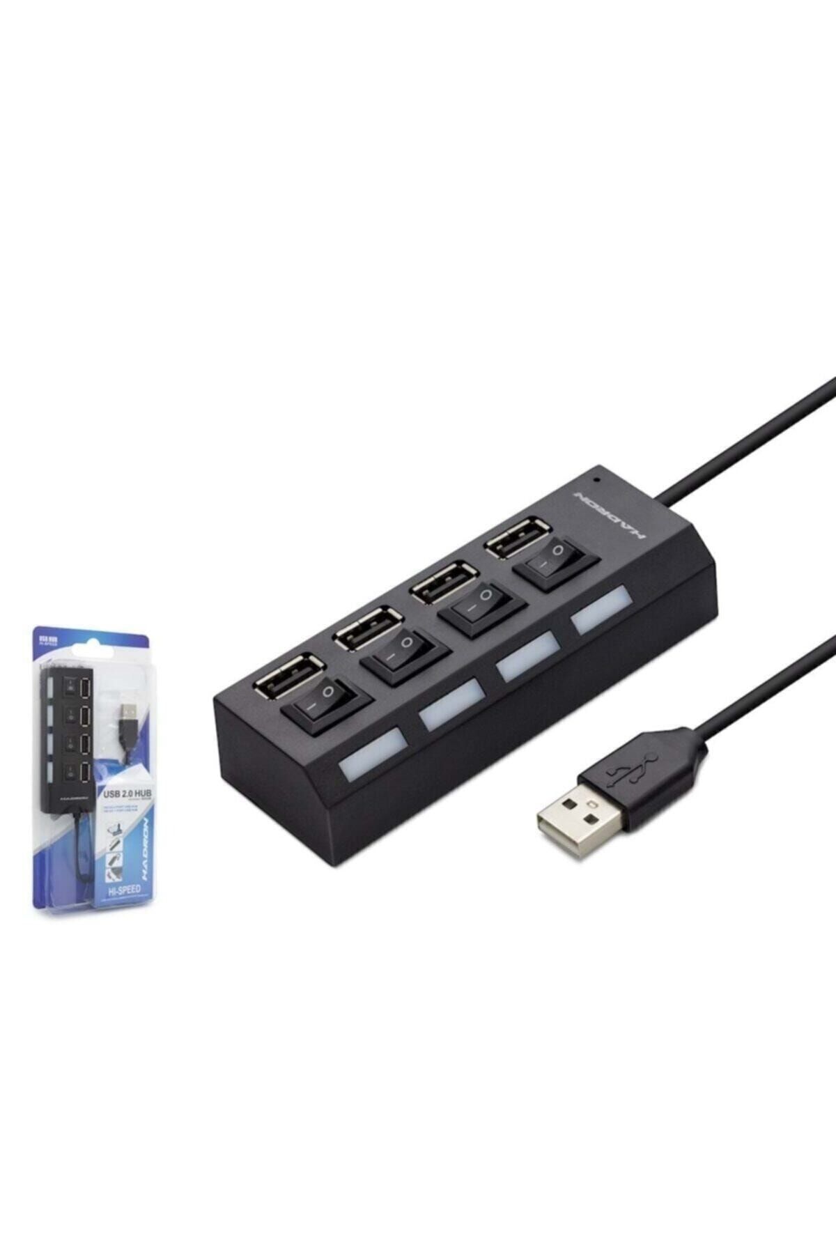 Hadron 4 Lu Usb Çoğaltıcı Bilgisiyarlar Için Hub Usb 2.0 4 Port