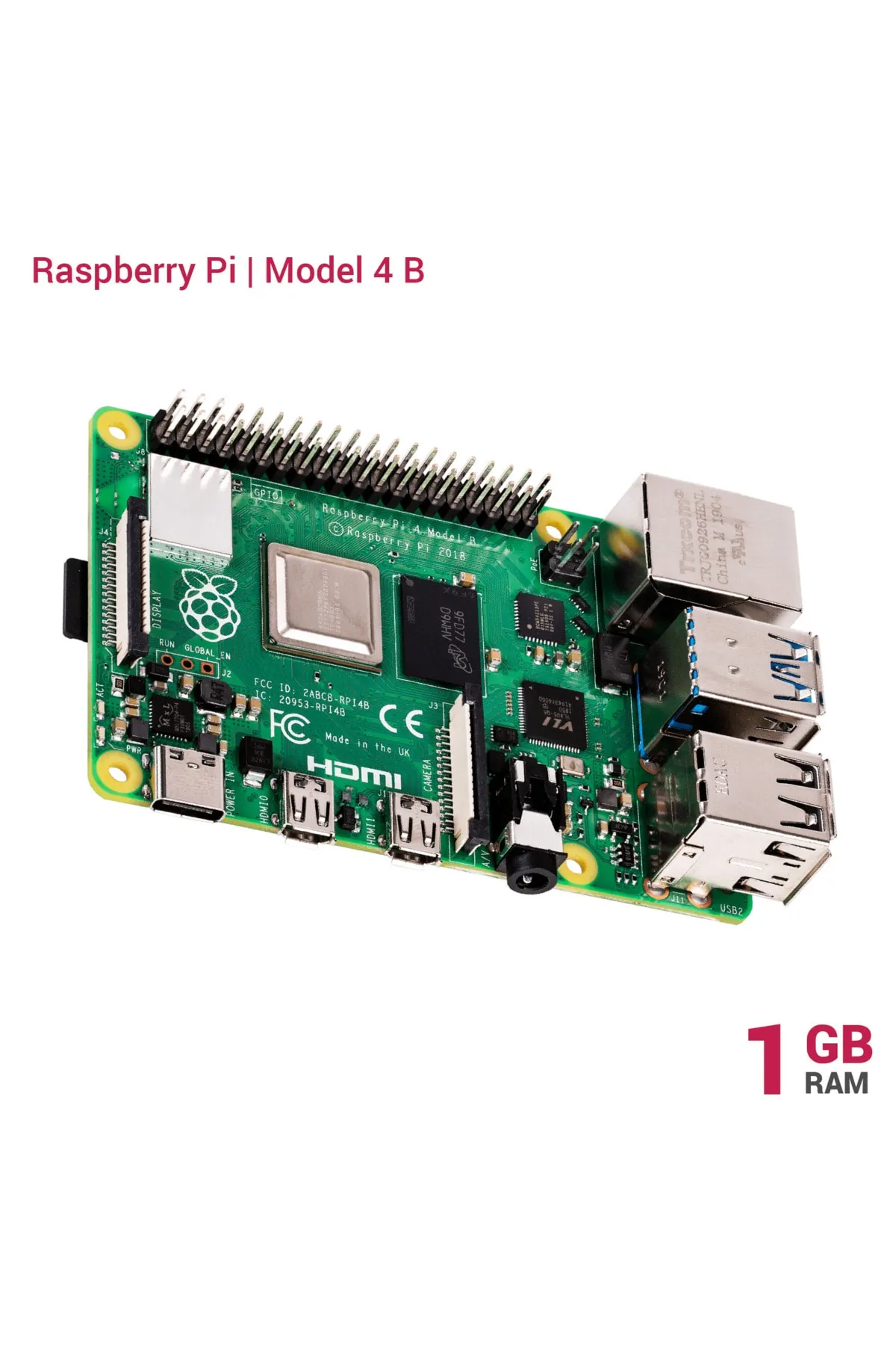 Raspberry Pi 4 Model B - 1 Gb