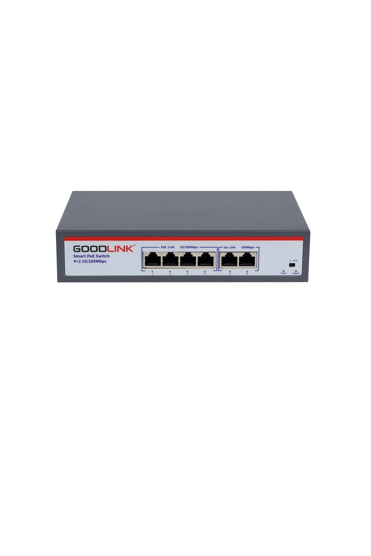 GOODLINK 4 Port Poe Switch + 2 Port Uplink