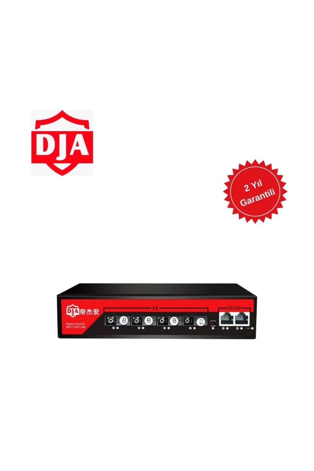 DJA 4 Port SC OMurga Full  Gigabit Data Switch