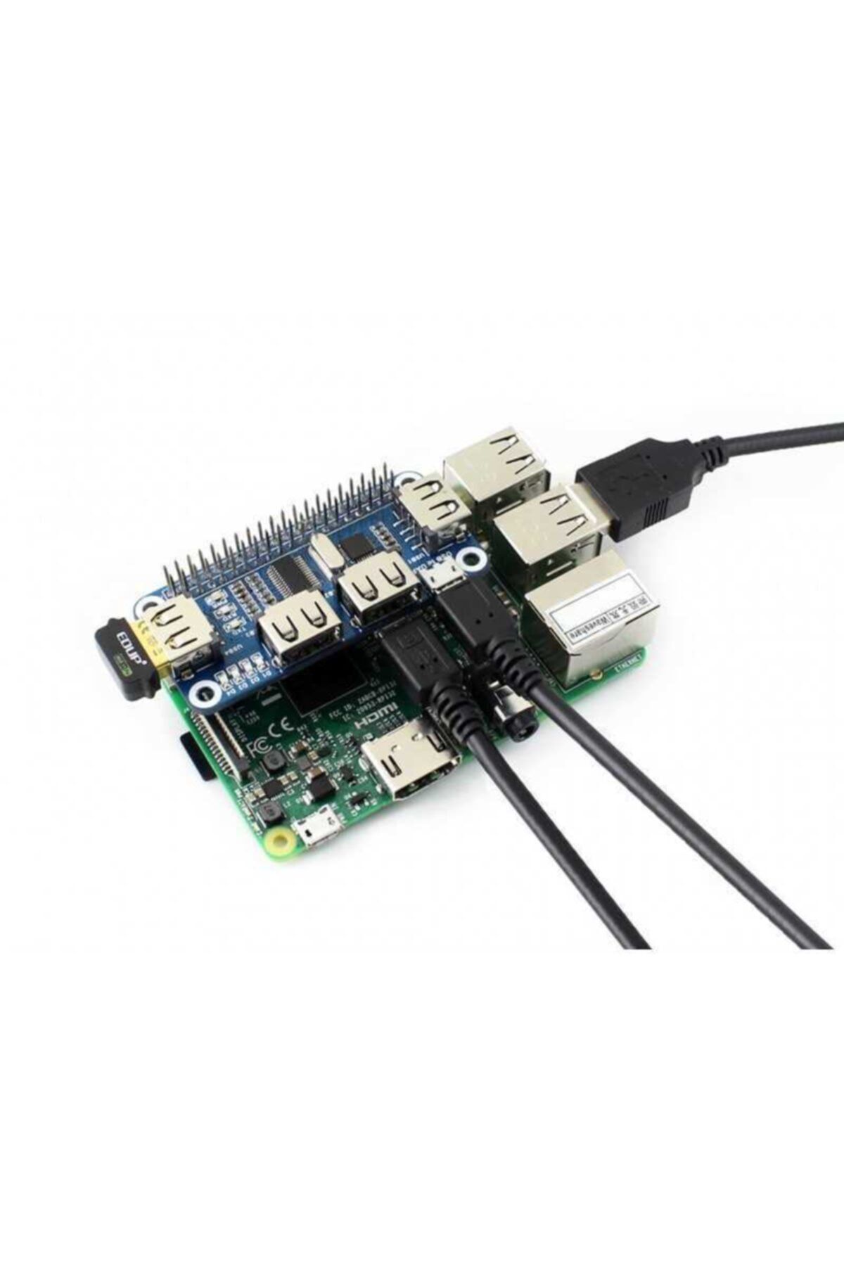 WaveShare 4 Port Usb Hub Hat For Raspberry Pi