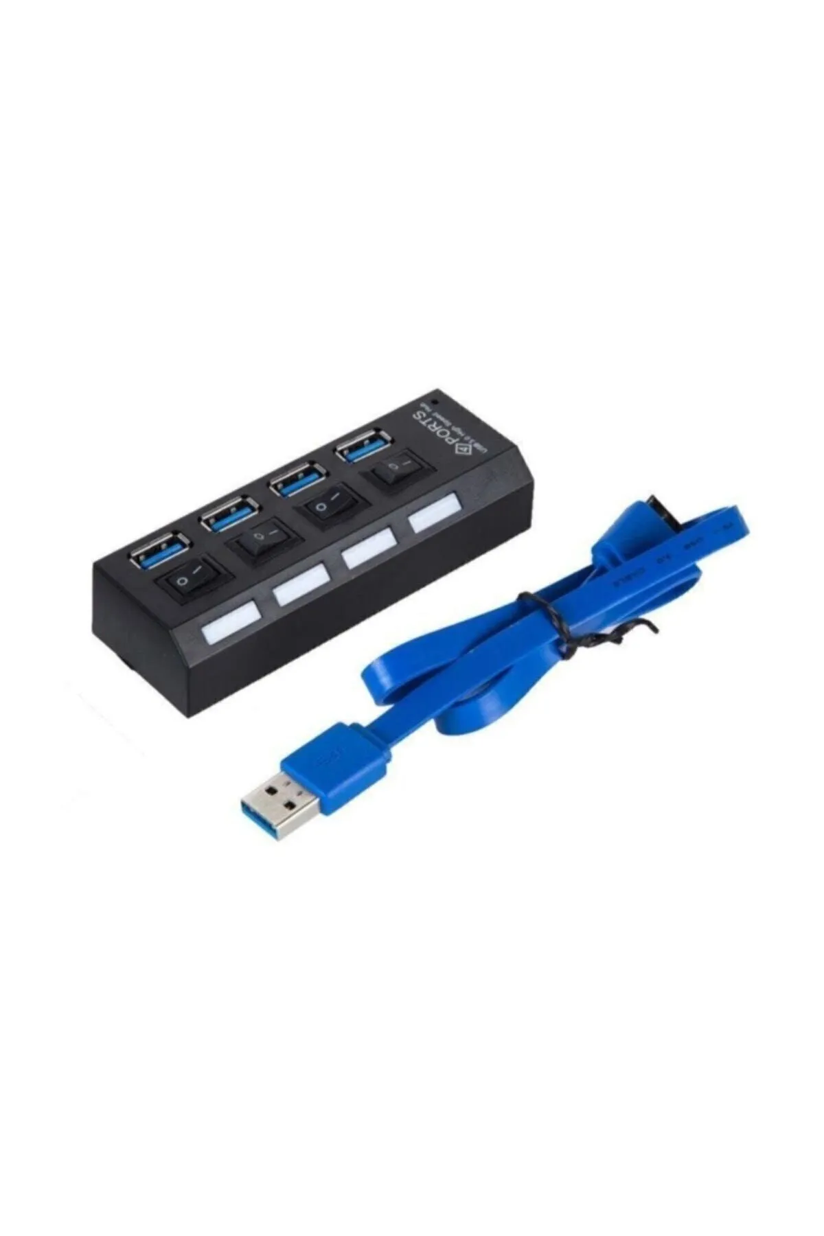 Genel Markalar 4 Portlu Usb Çoklayıcı Hub Ve Kablo