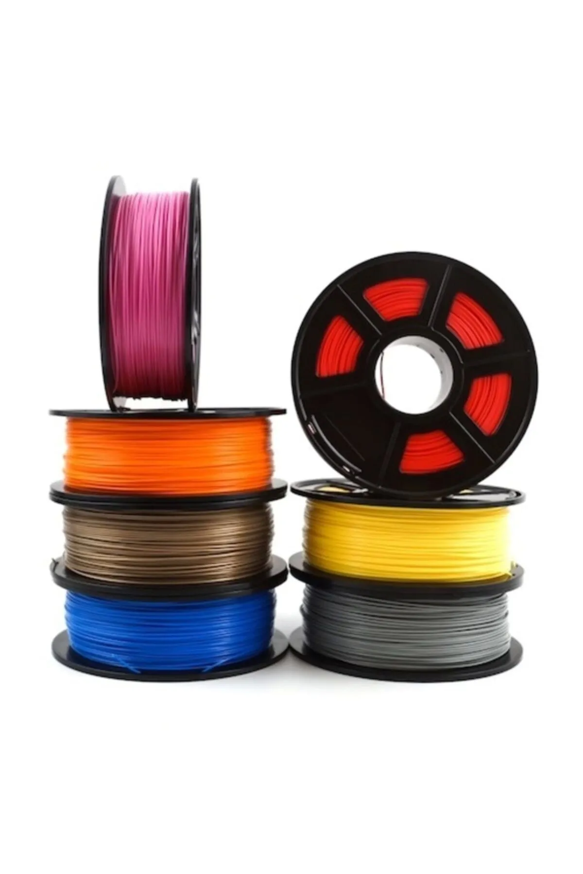 Filament 4 Renk 3d Yazıcı Uyumlu Abs Pro -80 Metre