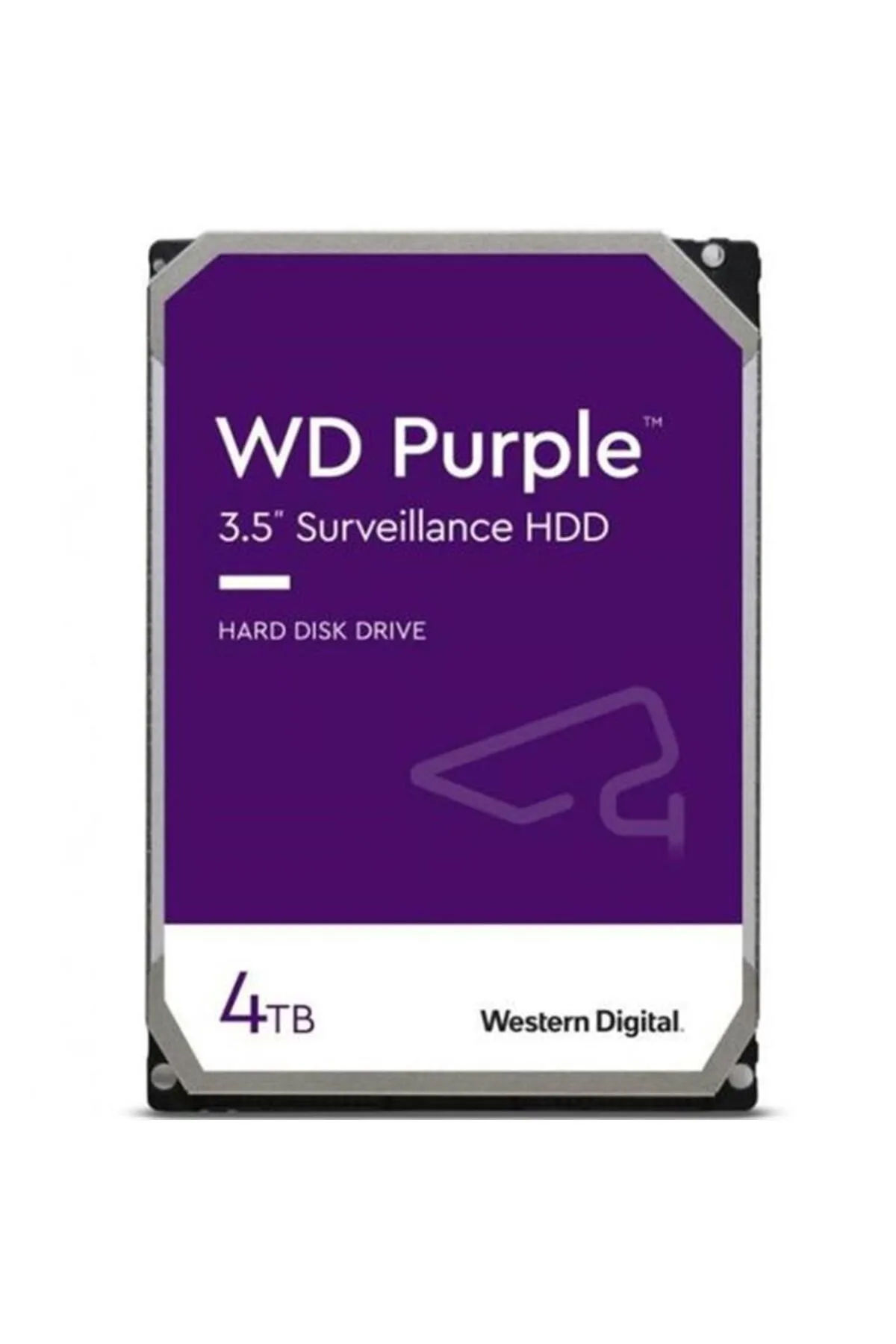 WD 4 Tb 3.5 Purple Sata3 5400rpm 64mb 7/24 Guvenlık 43purz (3 YIL RESMI DIST GARANTILI)