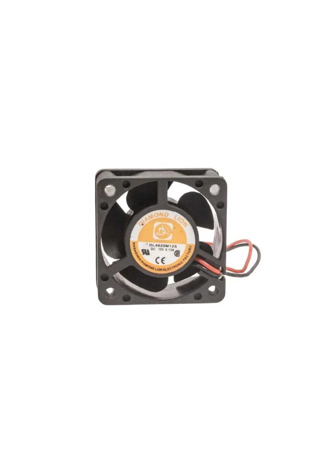 Motorobit 40x40x20mm 12V 0.13A Fan 2 Kablolu