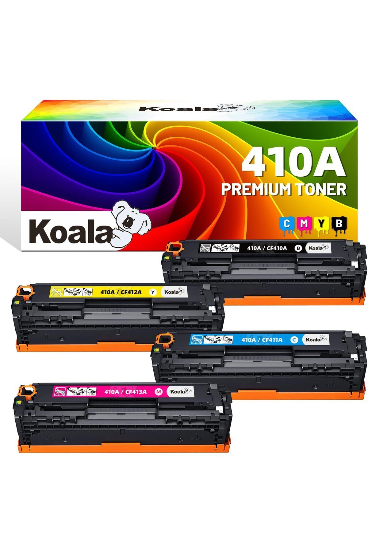 HP 410A CF411A CF412A CF413A  Color  Pro MFP M477fdw M477fdn M477fnw M452dn M452nw M452dw