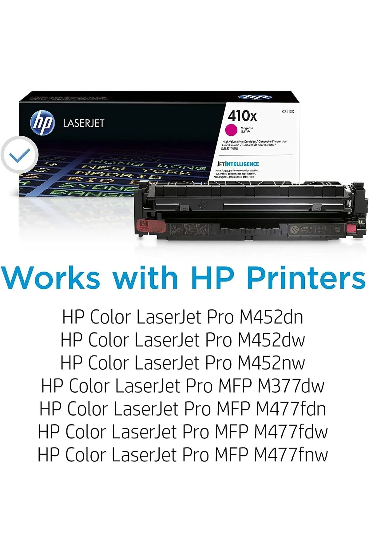 HP 410X / CF410X / CF411X / CF412X / CF413X  Toner Takım / M452 / M477