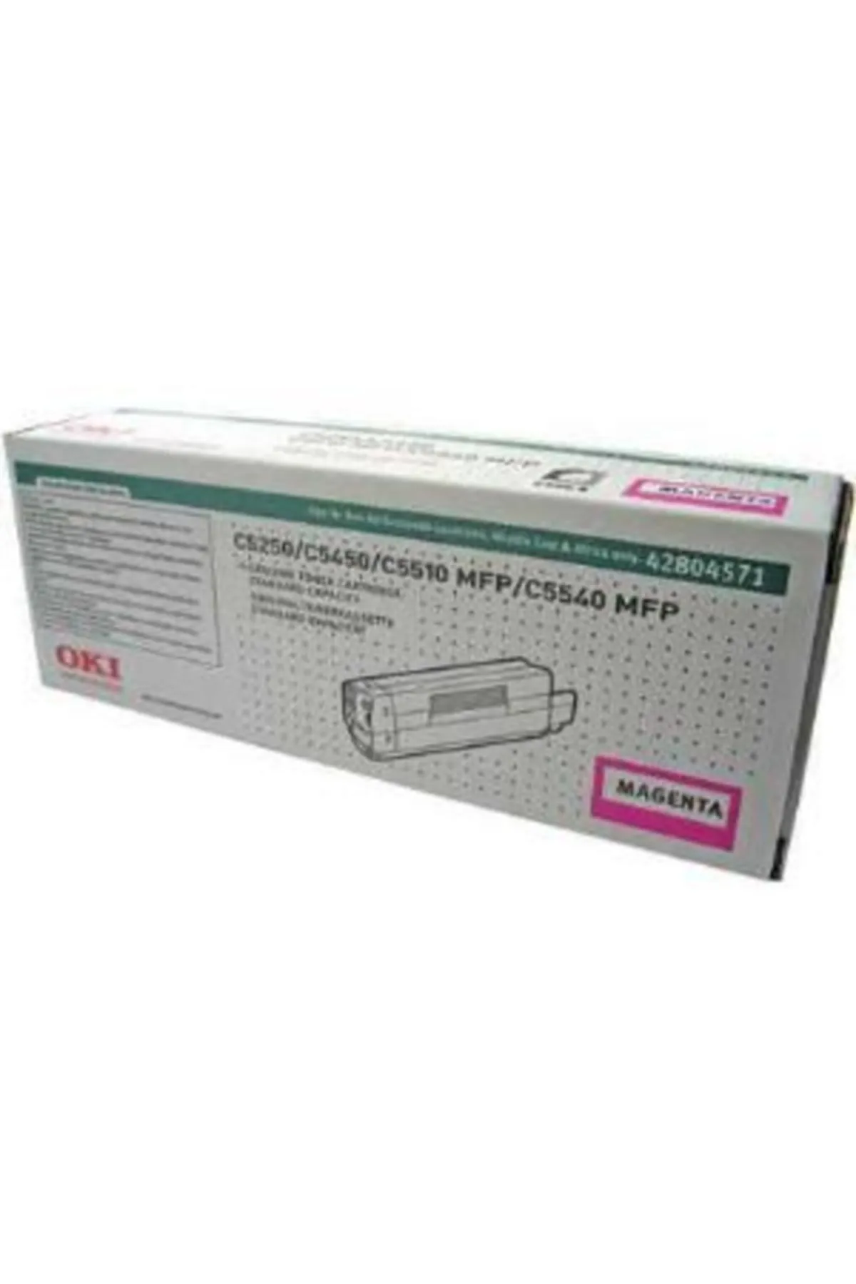 OKI 42804571 Orjinal Kırmızı Toner C5250/c5450/c5510