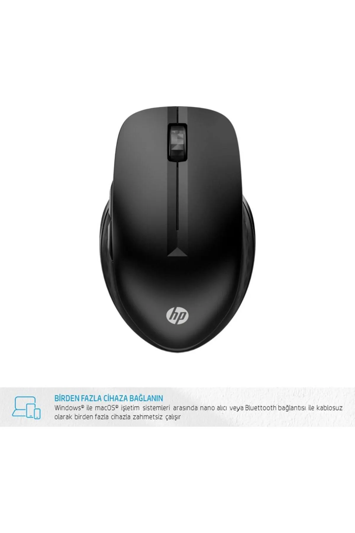 HP 430 Çoklu Cihaz Bağlantılı Bluetooth Mouse