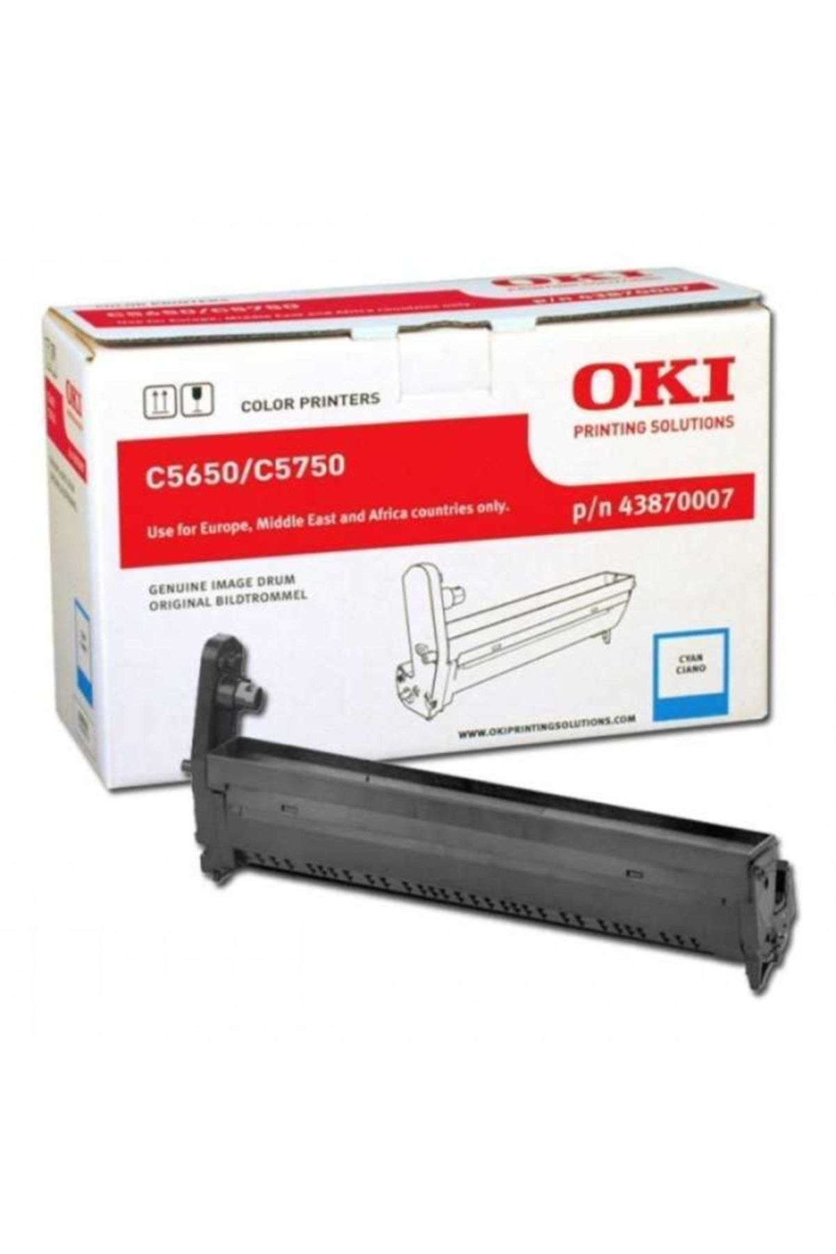 OKI 43870007 Orjinal Mavi Drum Ünitesi C5650/c5750