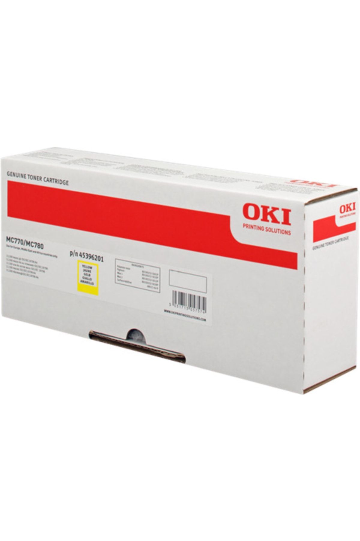 OKI 45396201 11500 Sayfa Kapasiteli Sarı Toner