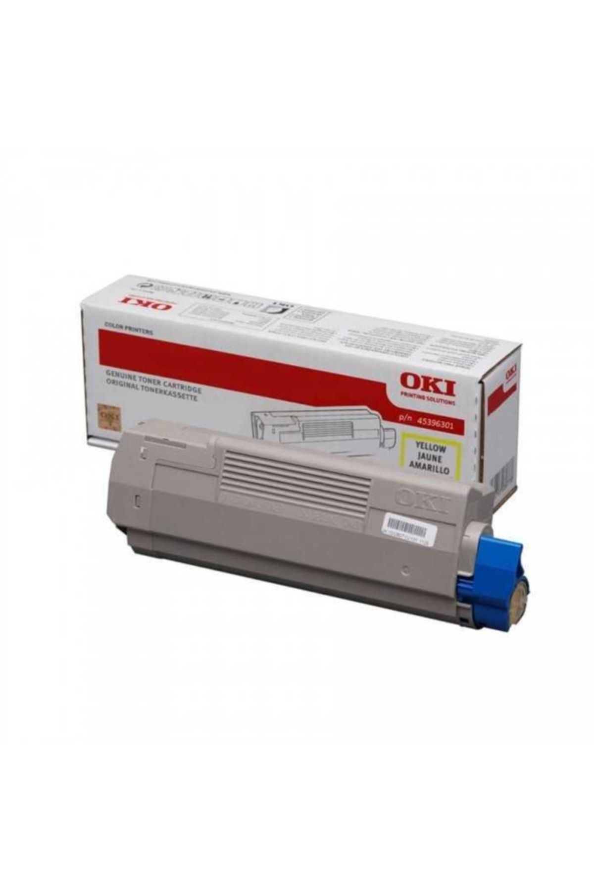 OKI 45396301 Orjinal Sarı Toner Mc760