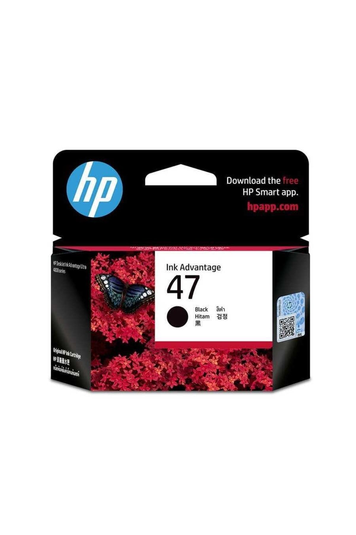 HP 47 Orjinal Siyah Kartuş 6zd21ae -deskjet 4828