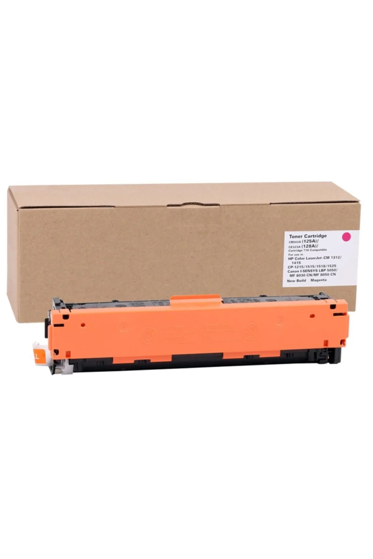 HP 47027- Ce323a-cb543a (125a) Katun Kırmızı Toner Cm1415fnw-128a-lbp5050-crg716