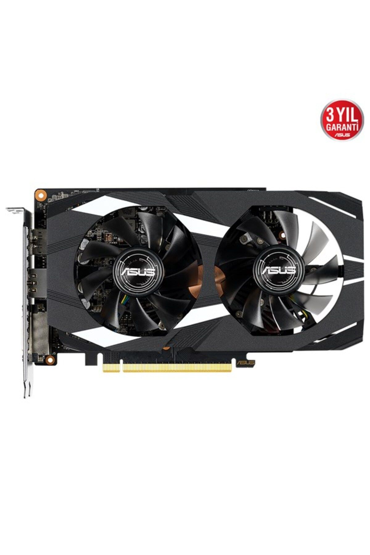 Asus 4GB DUAL GTX1650-O4GD6-P-EVO GDDR6 HDMI-DP PCIE 3.0