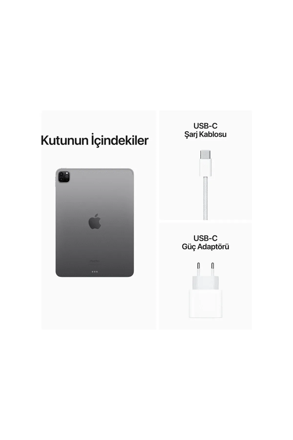 Apple 4.nesil Ipad Pro 11" (m2 Çip) Wıfı 512gb Tablet Uzay Grisi Mnxh3tu/a