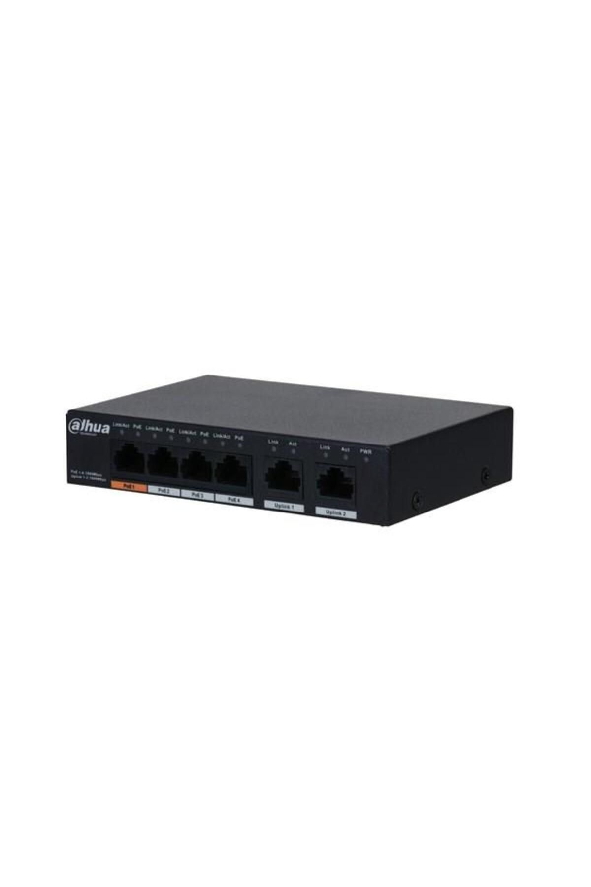 Dahua 4port Pfs3006-4gt-60 Gigabit 60w Full Poe Yönetilemez Switch