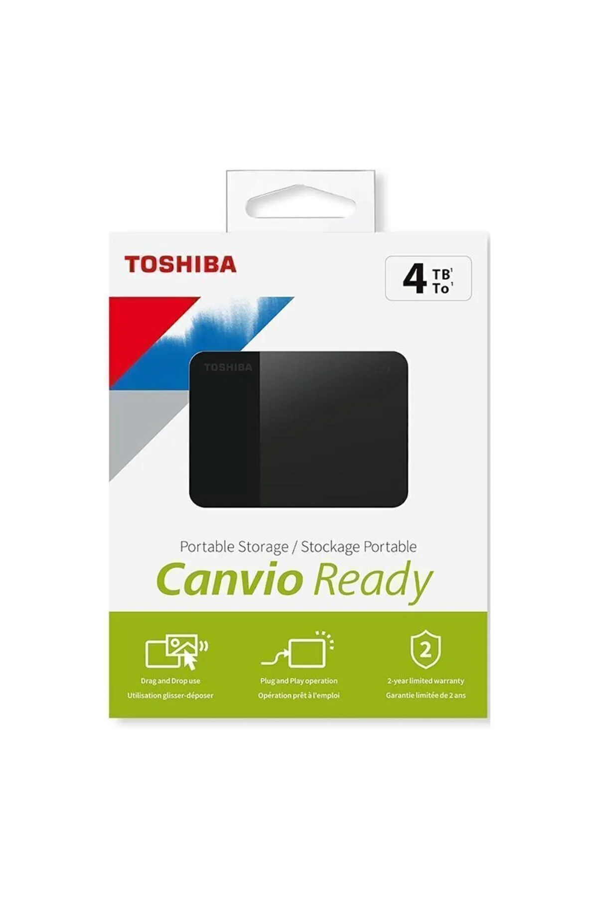 Toshiba 4tb 2.5'' Canvio Ready Usb 3.2 Gen 1 Harici Hdd (HDTP340EK3CA)