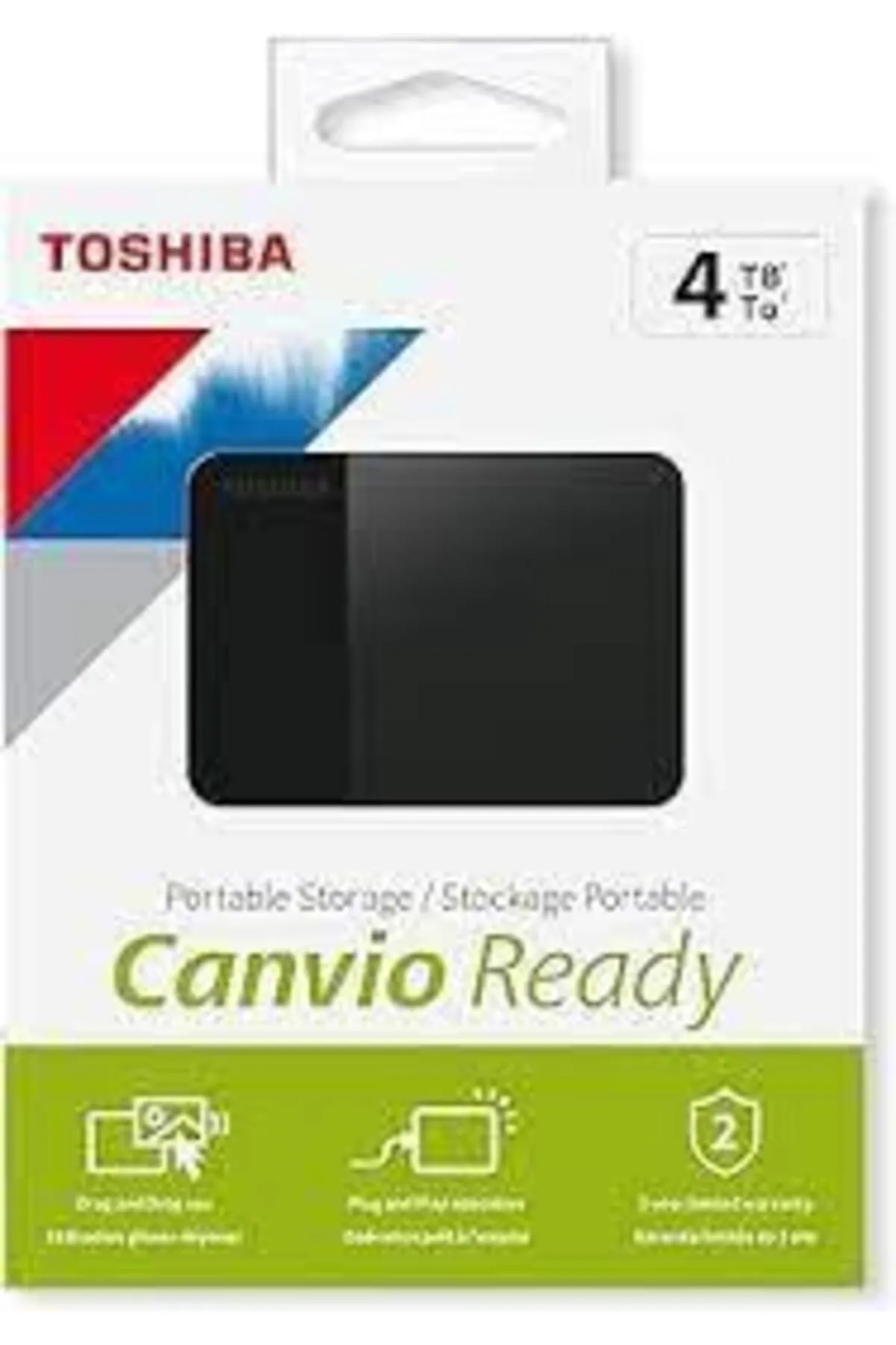 Toshiba 4tb 2.5" Canvıo Ready Hdtp340ek3ca Usb 3.0 Harici Disk