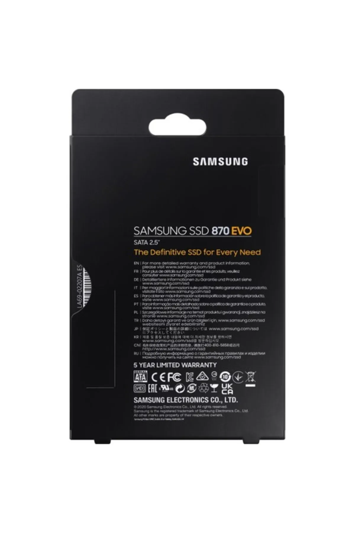 Samsung 4tb 870 Evo Mz-77e4t0bw 560-530mb/s Sata-3 Ssd Disk