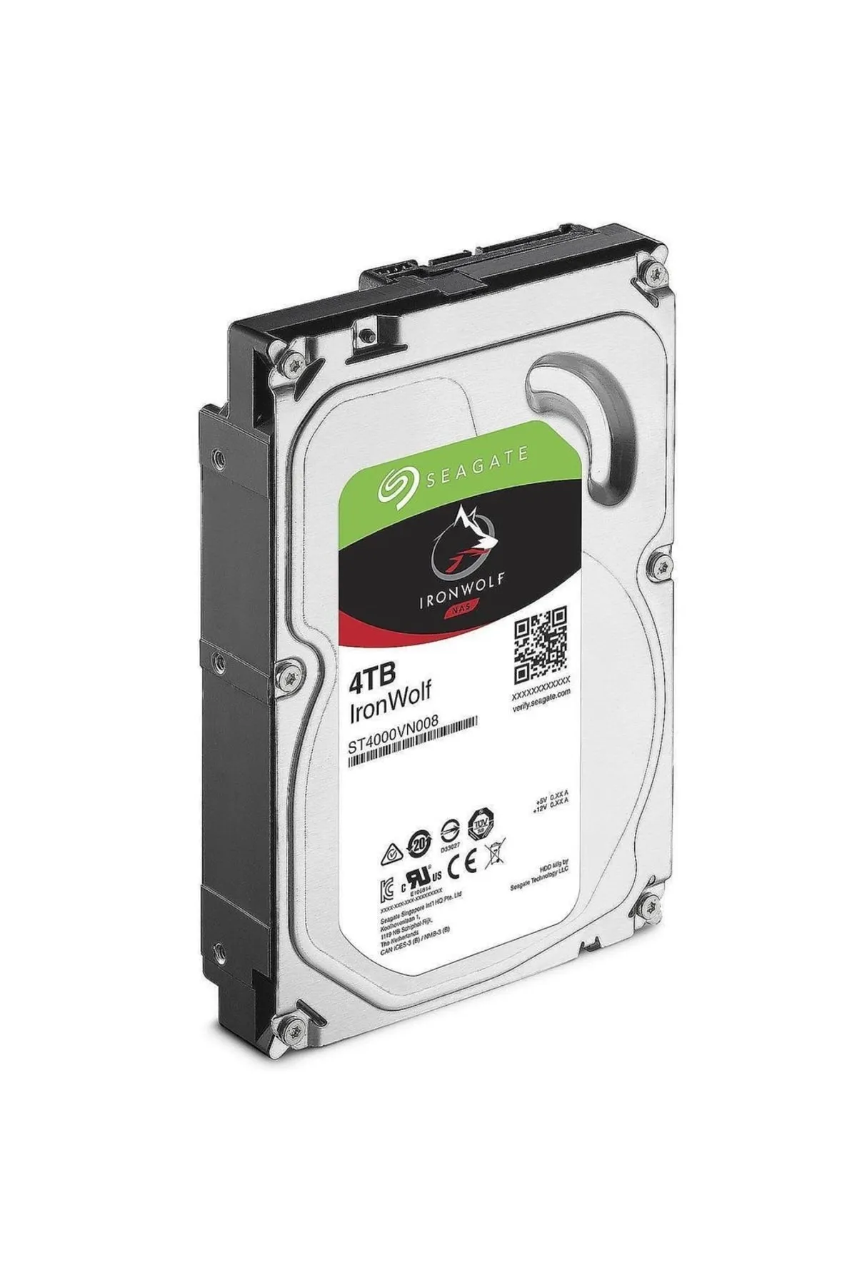 Seagate 4tb Ironwolf 3,5" 256mb 5400rpm St4000vn006 Harddisk