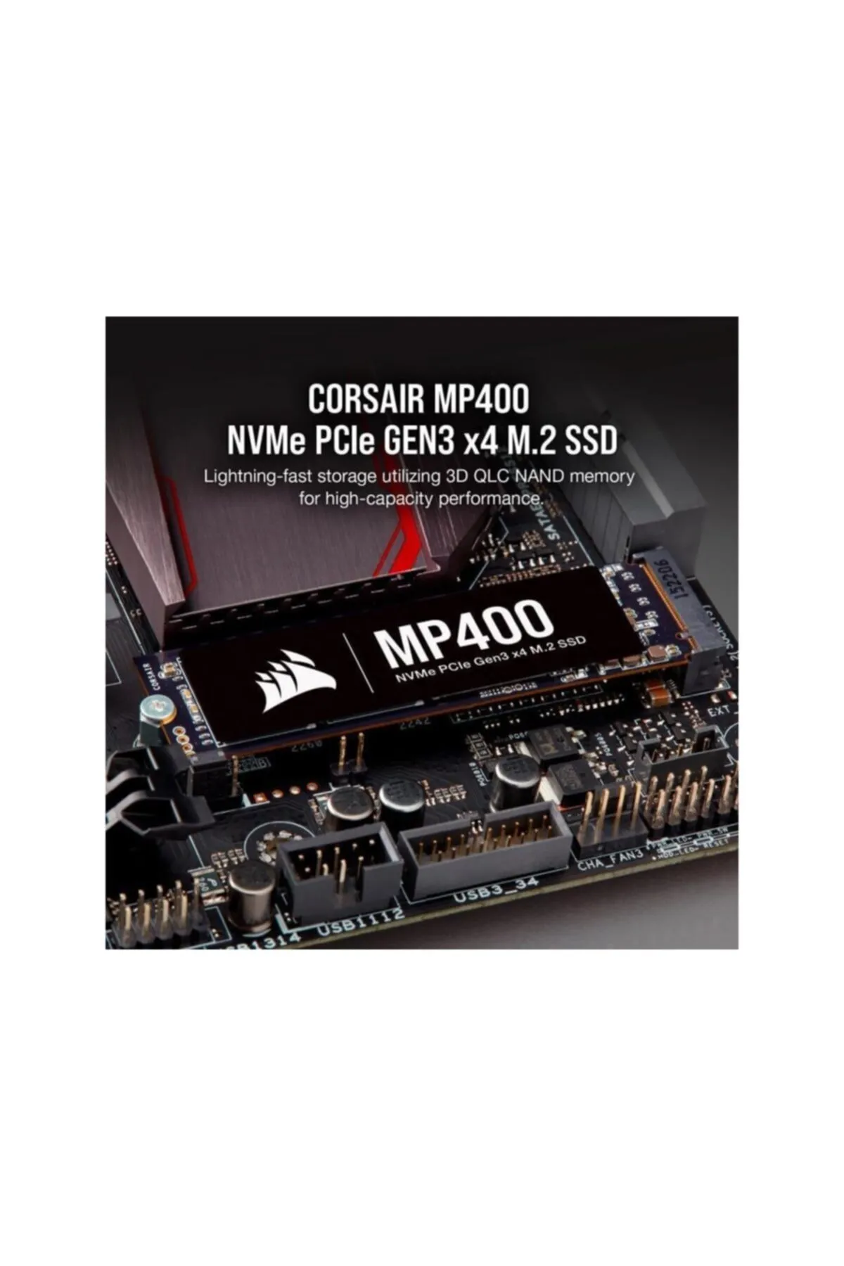 Corsair 4tb Mp400 Nvme Pcıe M.2 Ssd Cssd-f4000gbmp400