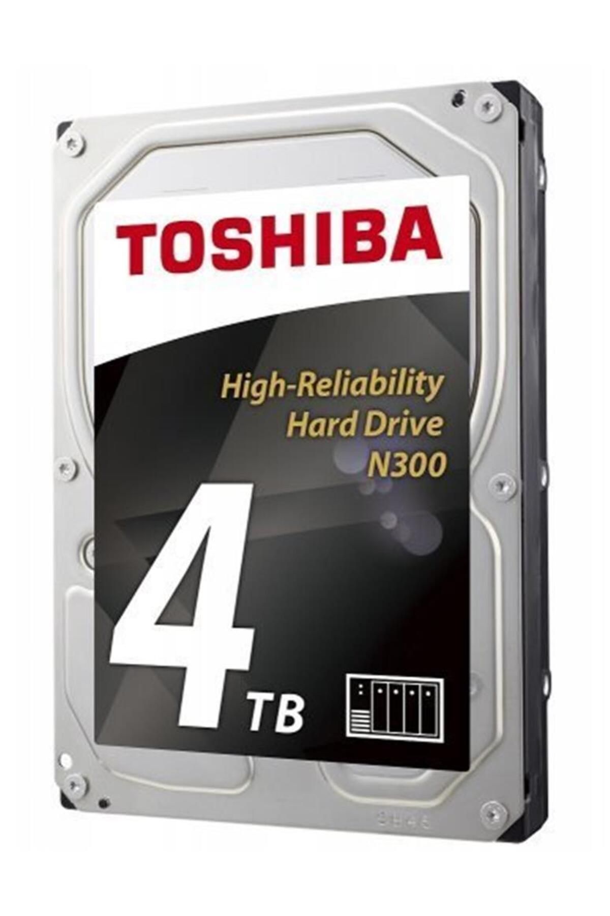 Toshiba 4TB N300 HDWG440UZSVA 7200RPM 128MB SATA3 Nas Diski