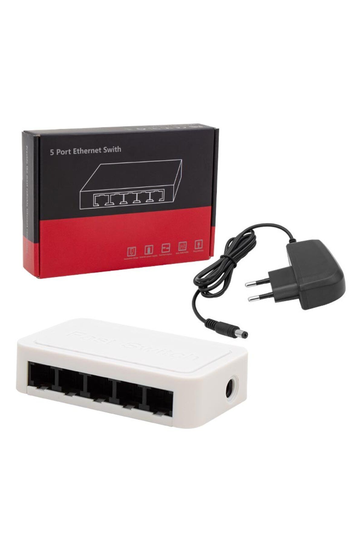 CEKAVE 5 PORT 10/100 MBPS ETHERNET SWITCH (4202)