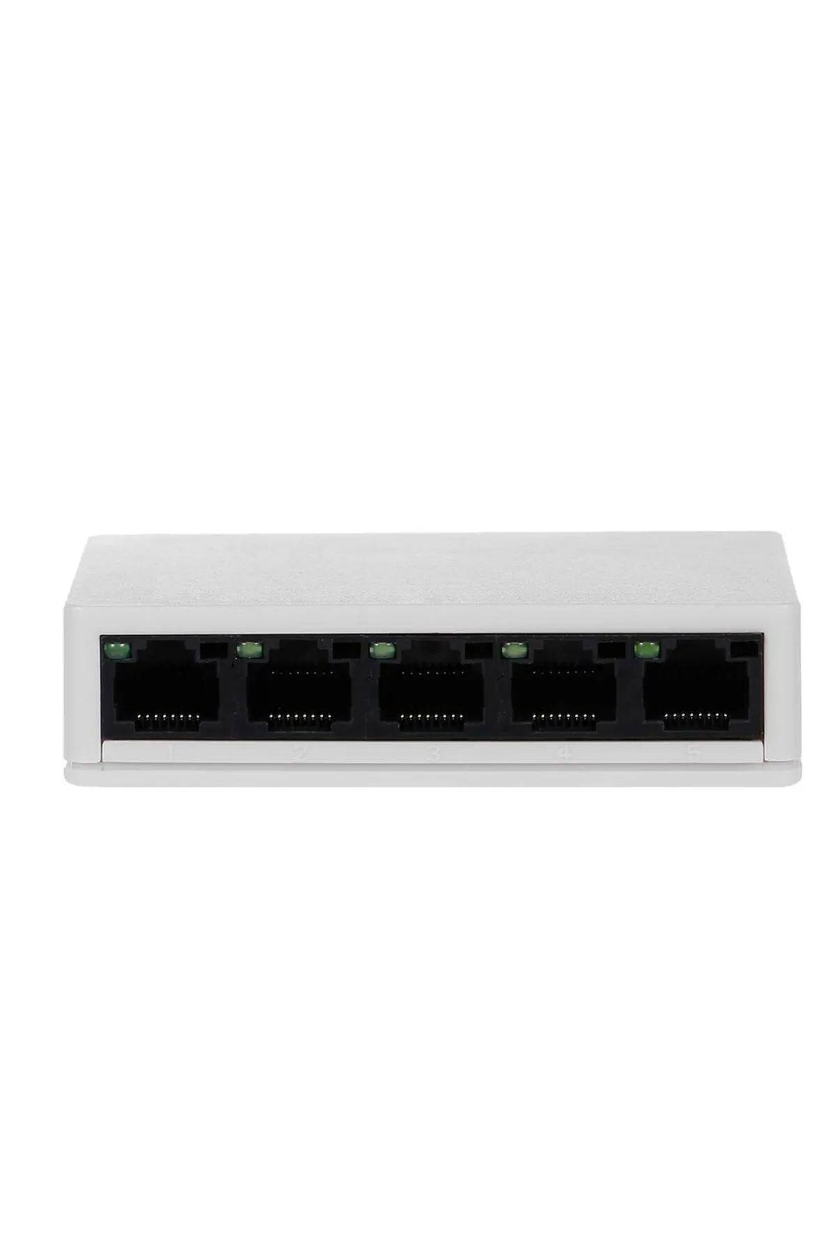 Genel Markalar 5 Port Led Işıklı Switch 100Mbps Ethernet İnternet Dağıtıcı Ağ Hub Ev Ofis İçin