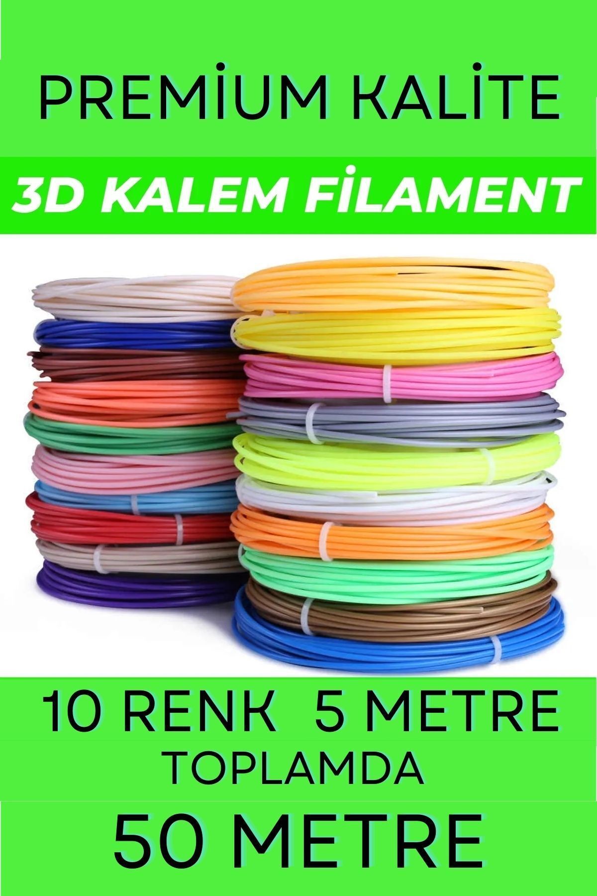 Goplast Premium 50 Metre Filament 10 X 5 Metre