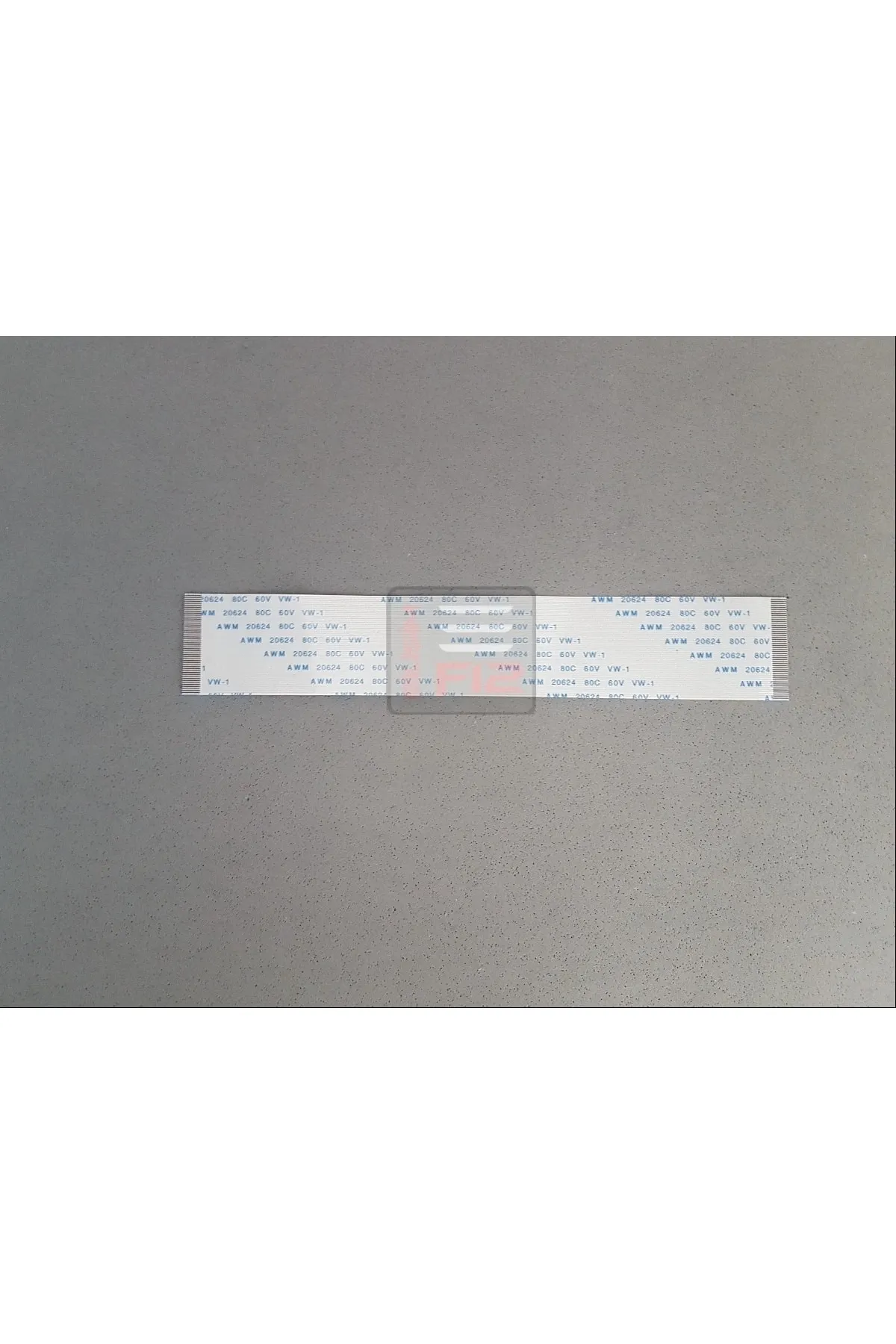 FFC 50 Pin 15cm Düz 0.5mm Adımlı Flex Kablo Awm 20624 80c 60v Esnek Şerit Fleks Film