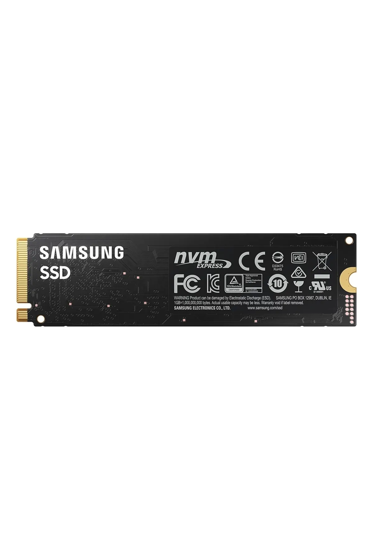 Samsung 500gb 980 M.2 2280 Nvme 3100mb- S 2600mb-s Mz-v8v500bw Ssd Harddisk