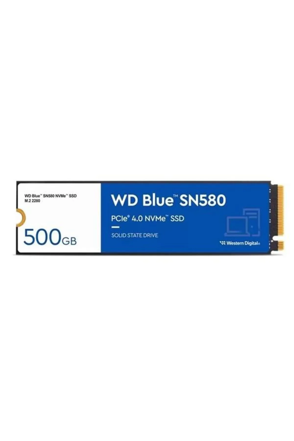 WD 500gb Blue Sn580 S500g3b0e 4000-3600mb/s M2 Nvme Gen4 Disk